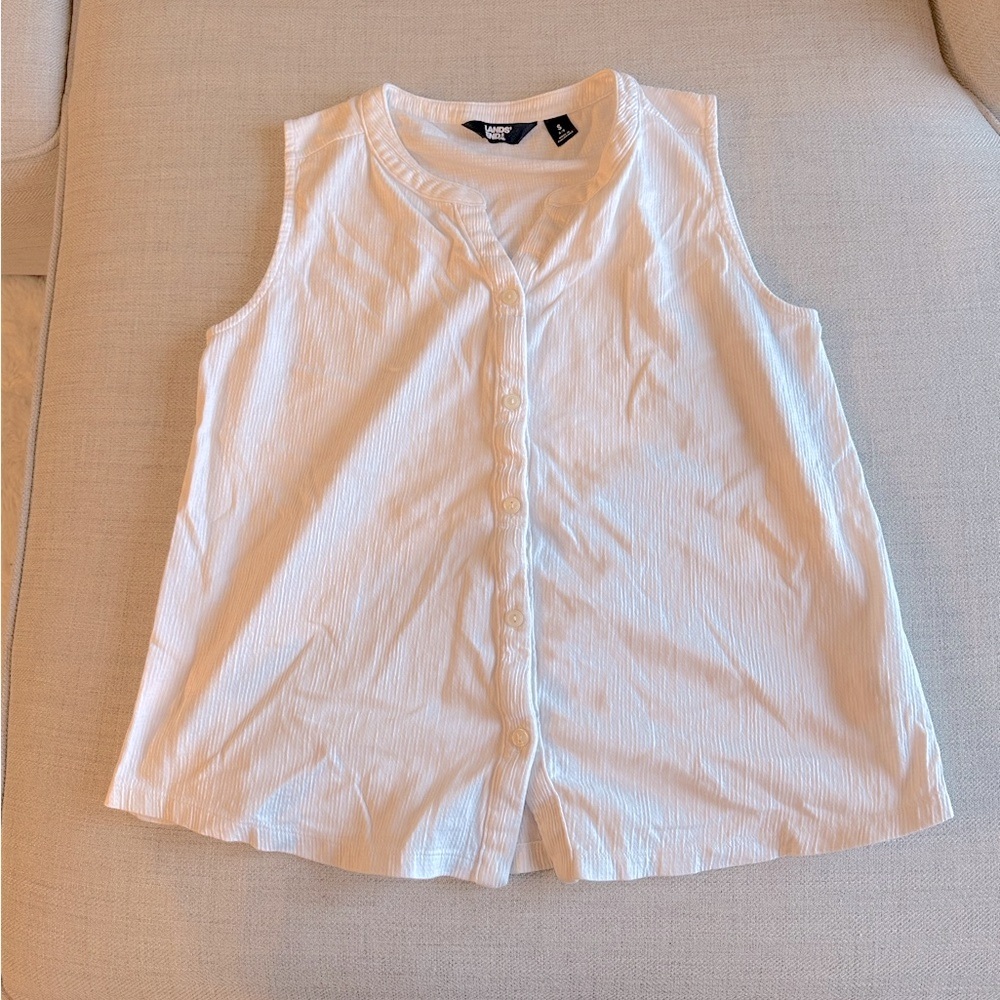 Lands End Button Down - image 1